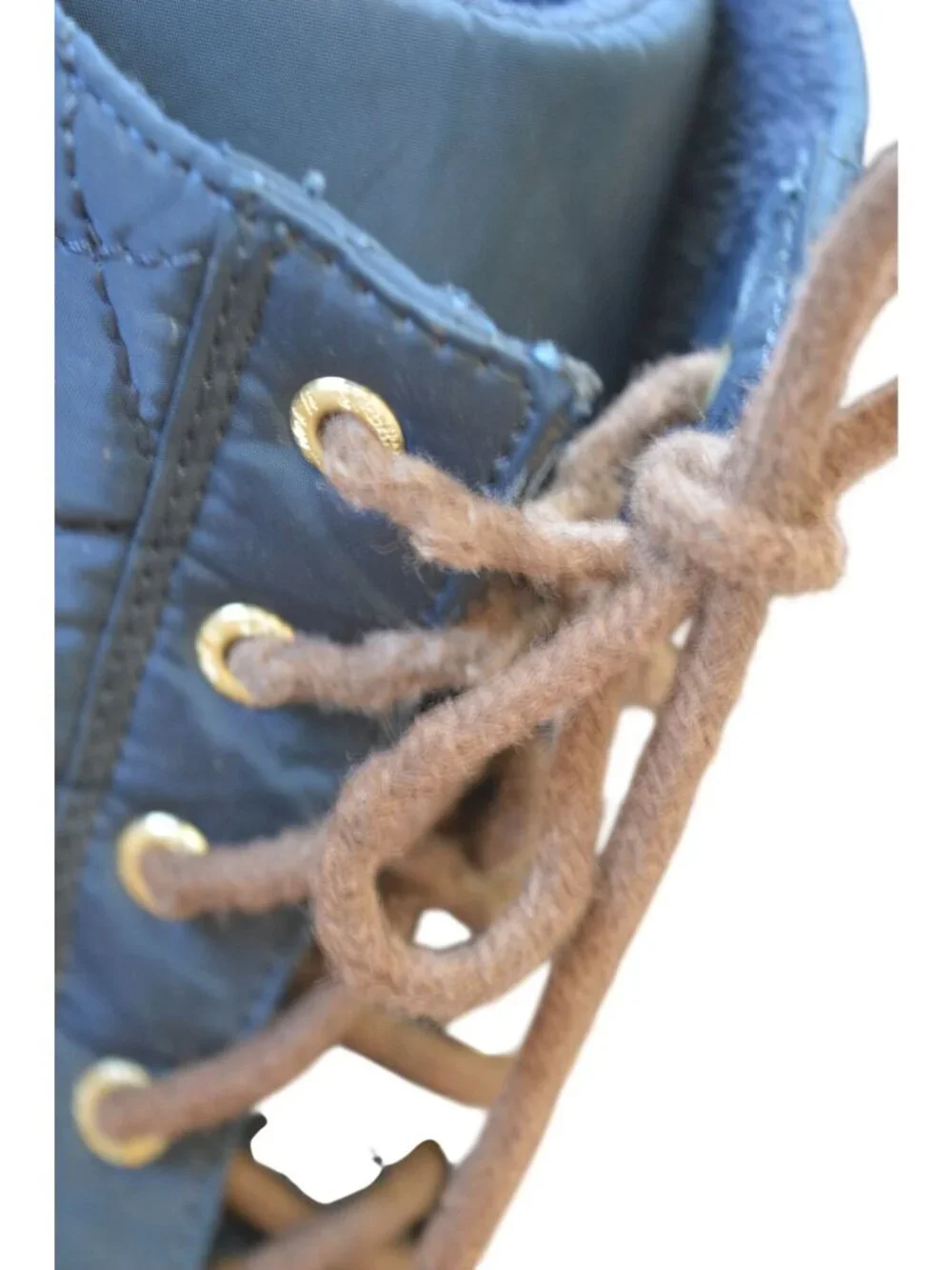 Sperry Top Sider Gosling Quilted Duck Boots Shoes Blue Water Resistant Women 7.5